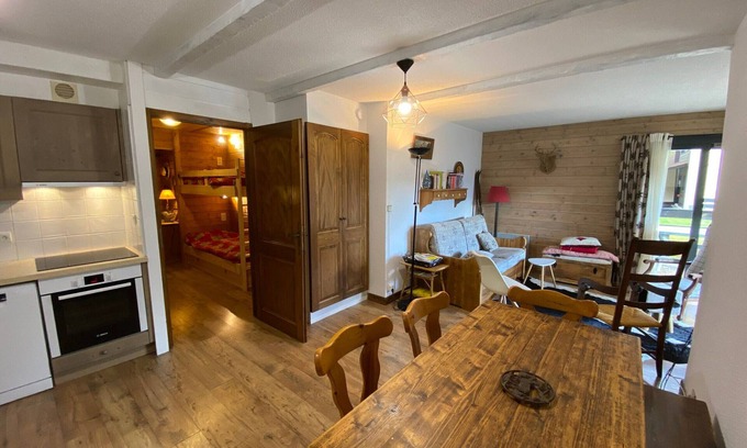 Chatel Apartamento | Apartamento con Multi Pass a 3€/día en Petit-Châtel, cerca de telesilla y centro, con WIFI y parking