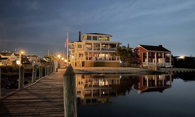 Dewey Beach Casa | PRECIOS DE TEMPORADA DE COCINA PRIVADA FRENTE AL AGUA-PLAYA GOURMET