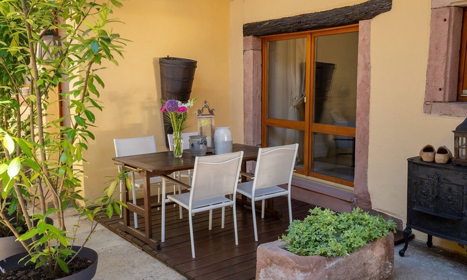 Saint-Hippolyte Apartamento | Amueblado con encanto, ruta del vino, a los pies de Haut-Koenigsbourg - L'Etable ****
