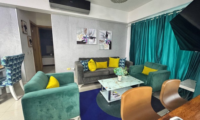Boca Chica Apartamento | Apartamento encantador en Boca Chica con piscina y gimnasio