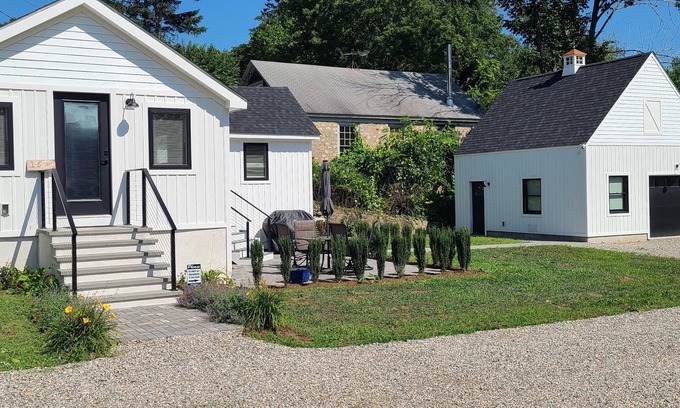 Stonington Casa | Charming brand new 2-bedroom home in beautiful Mystic Village with barn.