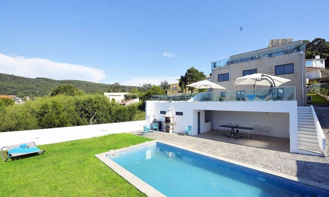 Moledo Villa | Charming Caminha Villa | 4 Bedrooms | Villa Caminha View | Private Pool & Astounding Sea Views | Viana do Castelo