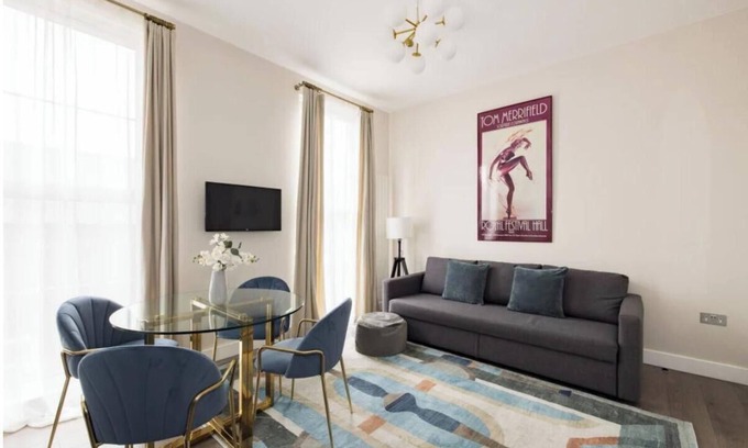 St. Pancras and Somers Town Apartamento | Charming Central London Apartment: Ideal for Family & Business
