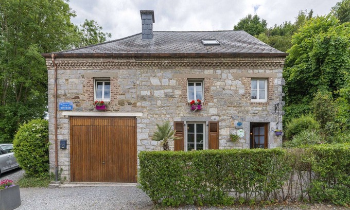 Pont-a-Lesse Cabaña | Elegante casa de campo con chimenea en Dinant, Bélgica
