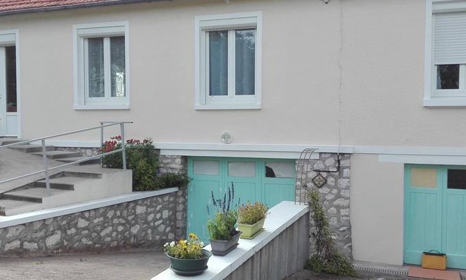 Muides-sur-Loire Cabaña | Casa rural confortable cerca de Chambord, ideal para familias y amigos, bien equipada y decorada