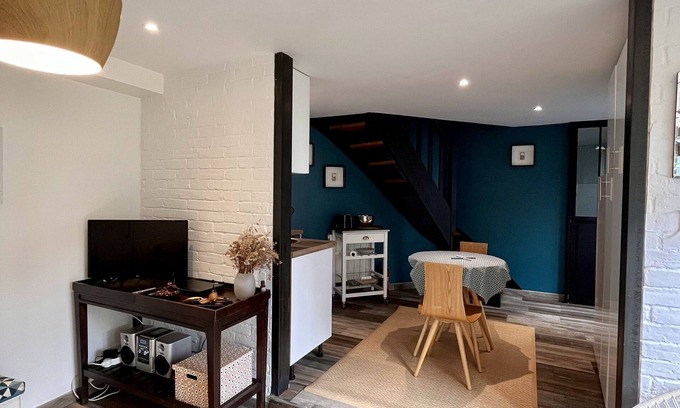 Saint-Servan Cabaña | Encantadora casa de campo en Villa, a pie de playa y del centro, 2 pers
