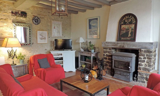 Segrie Casa | Encantadora casa de campo en Sarthe, amueblada con turismo de 3 estrellas