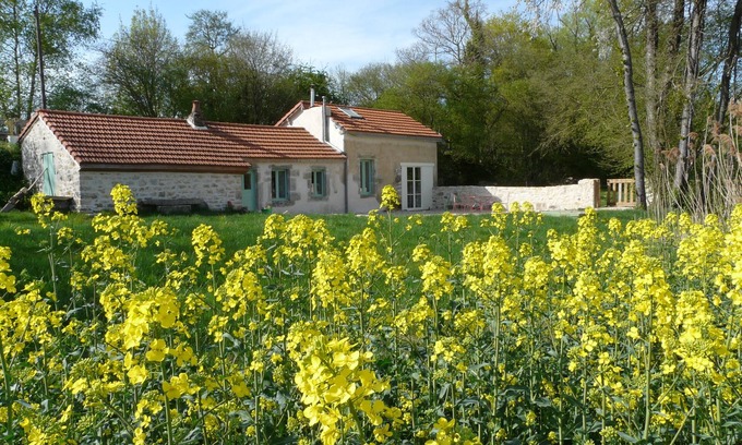 Norge et Tille Cabaña | Cottage con Encanto, los campo, a 10 minutos de Dijon
