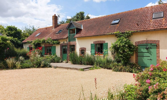 Mezieres-au-Perche Cabaña | Casa rural con jardín en Dangeau: 3 habitaciones, terraza y todas las comodidades