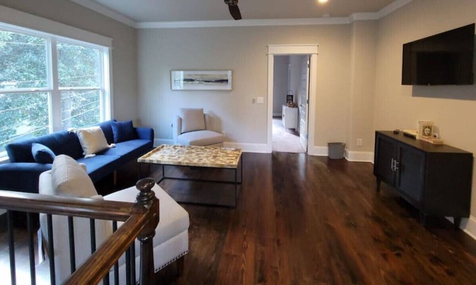 Suwanee Casa | Charming Custom Home in Historic Suwanee-Sleeps12