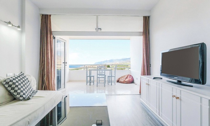 Marazul Apartamento | Encantador apartamento "Mar Azul Del Sur" con vistas al mar, Wi-Fi, terraza y piscina compartida