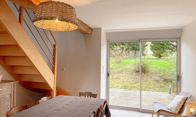 Noyers-sur-Cher Cabaña | Casa rural con jardín privado, cerca del Zooparc de Beauval y Castillos del Loira
