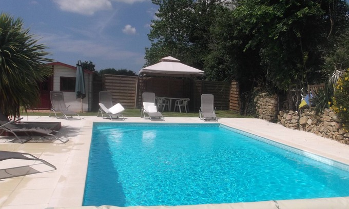 Plouhinec Casa | Cálida villa familiar con piscina 400-2400 € / semana