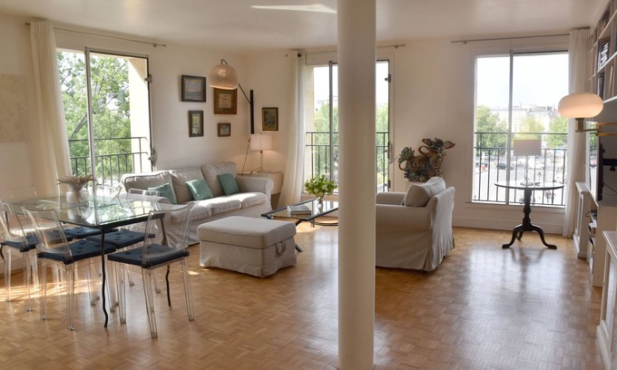 4th Arrondissement Apartamento | Charming flat in the heart of Paris on the Seine
