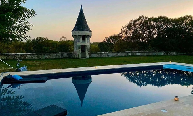 Saint-Cyran-du-Jambot Cabaña | Encantadores cabañas en Berry con piscina y spa