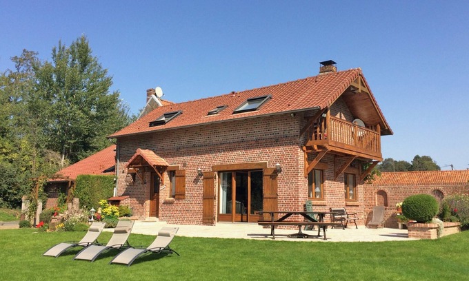 Saint-Michel-sous-Bois Cabaña | Encantadora casa de campo "La Bergerie" **** sus vacaciones entre el mar y el campo ..