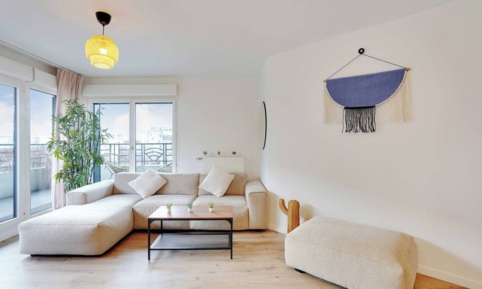 Les Puces de Saint-Ouen Apartamento | Encantador apartamento 3BR/6P - Saint-Ouen-sur-Seine