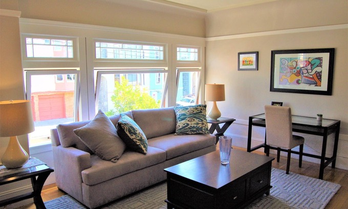 Outer Richmond Apartamento | Charming full floor flat near ocean and city.