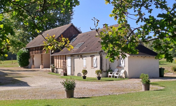 Fontaines-en-Sologne Cabaña | Encantadora casa de campo rodeada de naturaleza, ideal para visitar Chambord Cheverny y Beauval