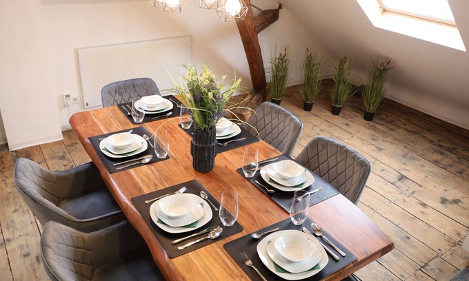 Erbach Apartamento | Charming half-timbered apartment with modern comfort, 110 sqm