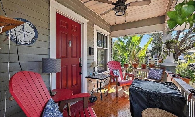 Historic Uptown Casa | Charming Historic Bungalow with Saltwater Pool in Uptown St. Petersburg