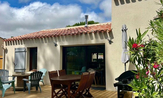 Saint-Jean-de-Monts Casa | Ideal: Cerca de la playa, rodeada de bosque y comodidades
