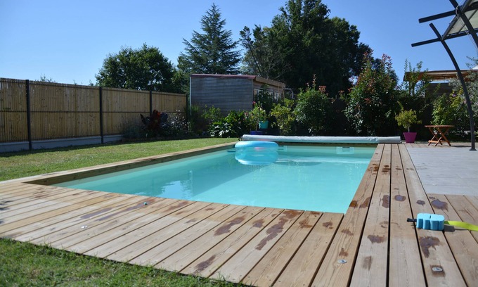 Ambares-et-Lagrave Casa | Encantadora casa con piscina cerca de Burdeos