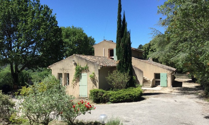 Lourmarin Casa | Encantadora casa, vista excepcional, piscina, olivar.