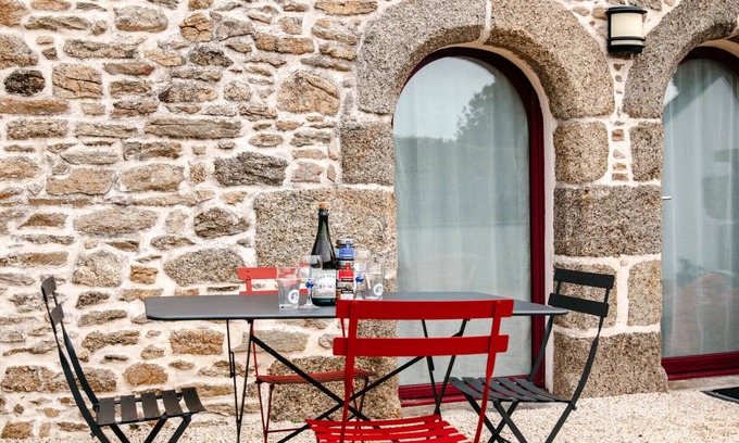 Plouguerneau Chalet De Esquí | Encantadora casa para 2, 400m de Saint-Cava