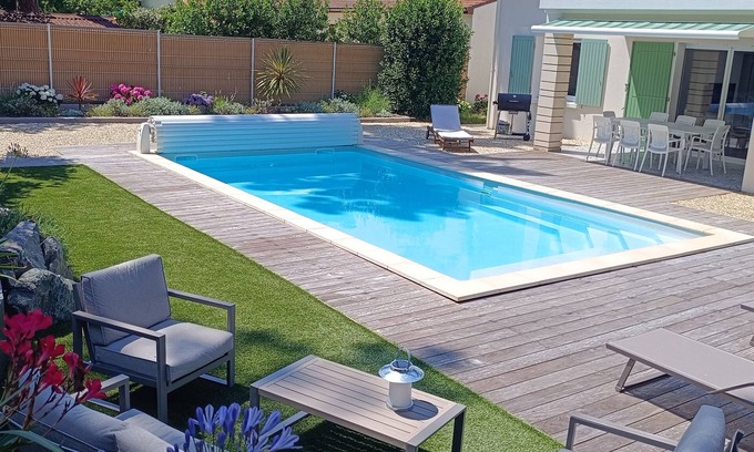 Ronce-les-Bains Casa | casa individual alquiler piscina climatizada y WIFI