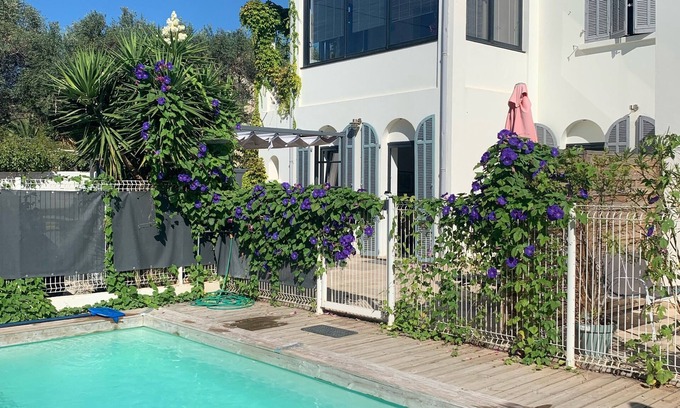 Sanary-sur-Mer Casa | casa con encanto en callejón sin salida cerca de la playa y del centro de la ciudad