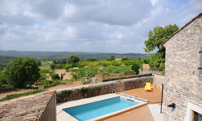 Orgnac-l'Aven Casa | Charming house with pool - La maison d'Agnès