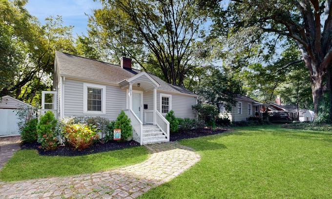Charlotte Casa | Charming House with Cozy Patio and Firepit for Relaxing Evenings