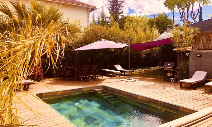 Le Mourillon Casa | Charming house with pool close to the sea