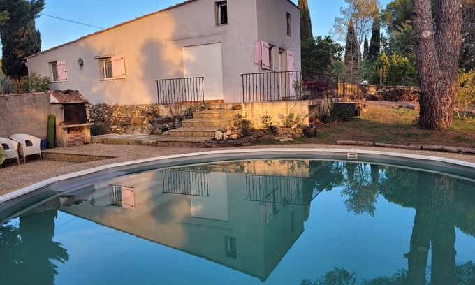 Bedarieux Otro | Charming house with swimmingpool and large private garden.