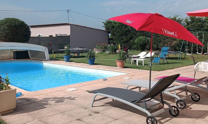 Anneyron Casa | Charming house with swimming pool