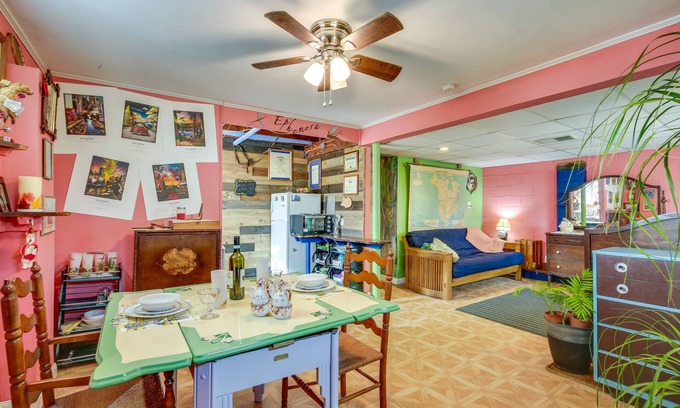 Kansas City Apartamento | Charming Kansas City Studio with Fire Pit!
