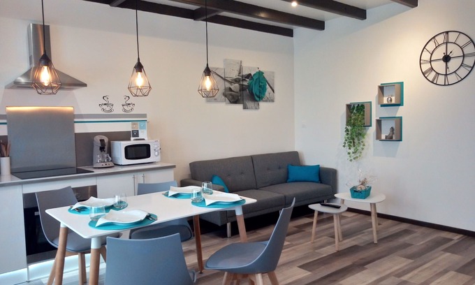 Languidic Casa | Encantadora casita de 50 m² 4 personas totalmente equipada