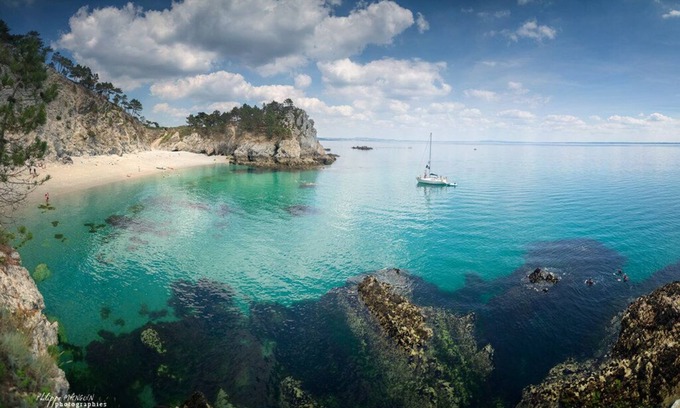Roscanvel Casa | Encantadora casita Impresionante vista al mar Presqu'ile de Crozon, Roscanvel
