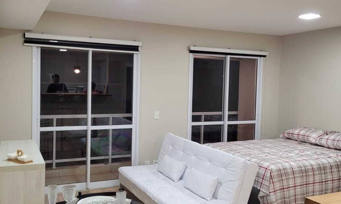 Mooca Apartamento | CHARMING LOFT WITH POOL, PARKING SPACE, WIFI
