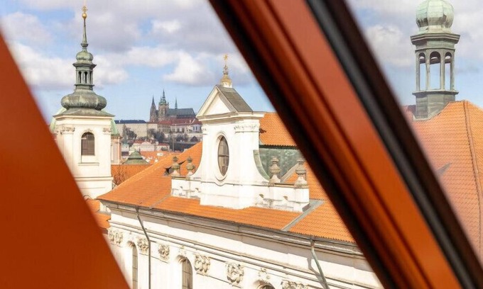 Prague 1 Apartamento | Charming & Luxurious Penthouse, A/C & Grand Views