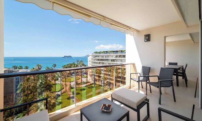 Cannes City Centre Apartamento | Encantador oasis con terraza 4 habitaciones/8 baños - Cannes