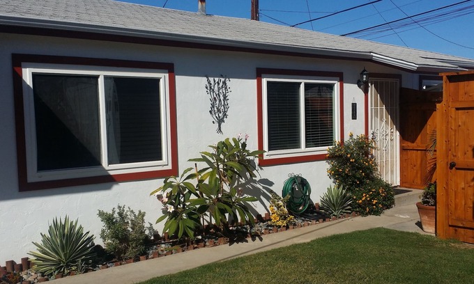 Ocean Beach Apartamento | Ocean Beach Bungalow con 1 cuadra de la playa