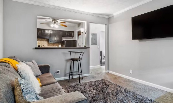 Downtown Nashville Apartamento | Charming One-Bedroom Condo on Music Row