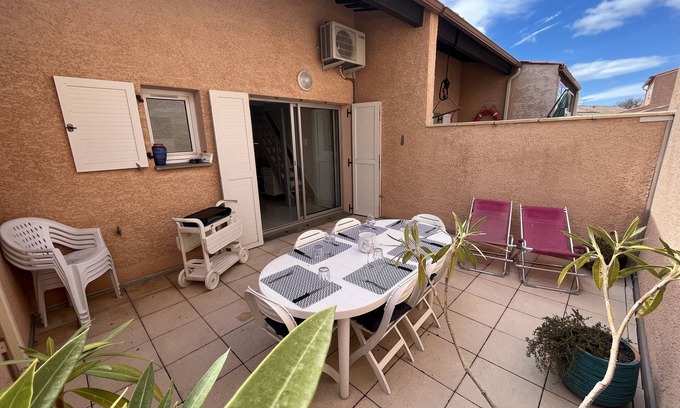 Cap d'Agde Cabina | Charming pavilion 5-6 people 200m from the beach