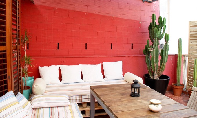 Sant Gervasi – la Bonanova Apartamento | Ático con Encanto Barcelona Cerca del Centro Terraza Privada Estancia mínima 32 noches