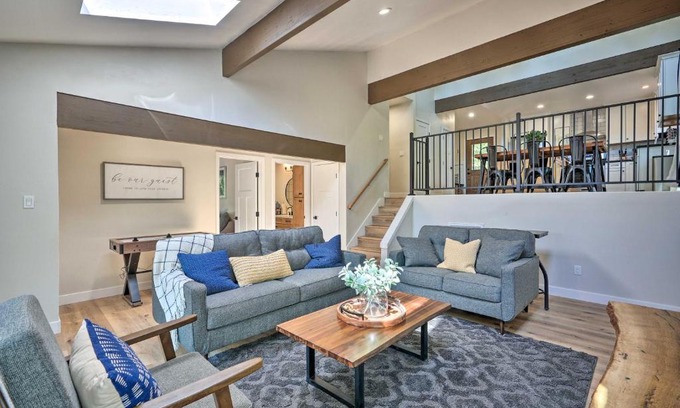 Placerville Casa | Charming Placerville Retreat with Deck and Grill!