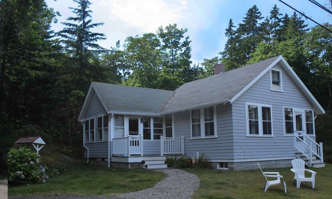 Southport Cabaña | Cottage con Encanto Plumpoint en Southport Island