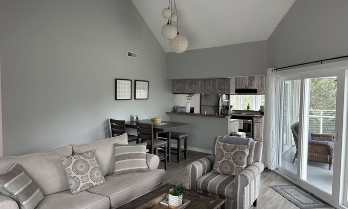 Folly Beach Condominio | Tranquilo condominio 1 Bd Condo