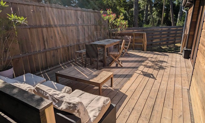 Labenne Chalet De Esquí | Charming renovated wooden chalet - close to the ocean and nature activities
